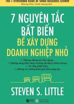 Ảnh 7 Nguyên Tắc Bất Biến Để Xây Dựng Doanh Nghiệp Nhỏ