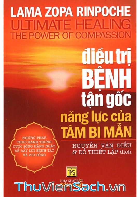 Ảnh bìa sách Điều Trị Bệnh Tận Gốc Năng Lực Của Tâm Bi Mẫn