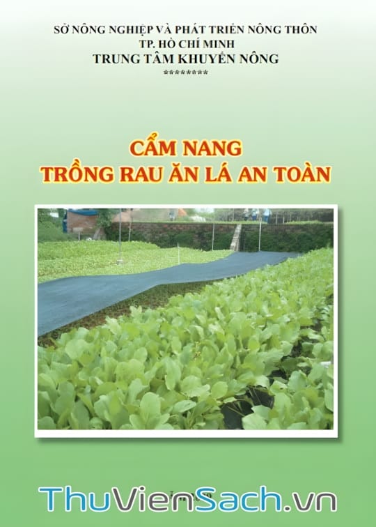 Ảnh bìa sách Cẩm Nang Trồng Rau Gia Vị An Toàn