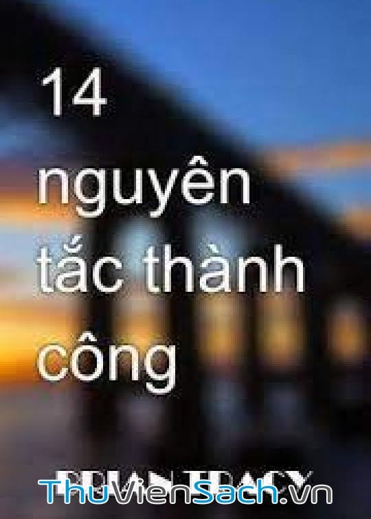 Ảnh bìa sách 14 Nguyên Tắc Thành Công