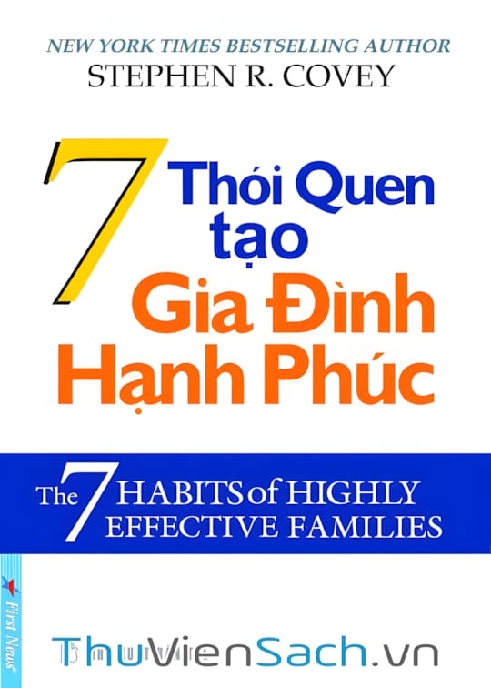 Ảnh bìa sách 7 Thói Quen Tạo Gia Đình Hạnh Phúc