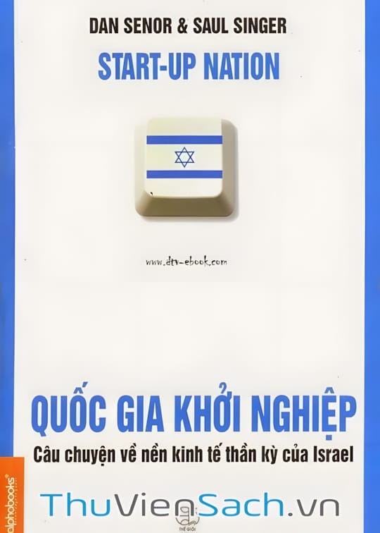 Ảnh bìa sách Quốc Gia Khởi Nghiệp