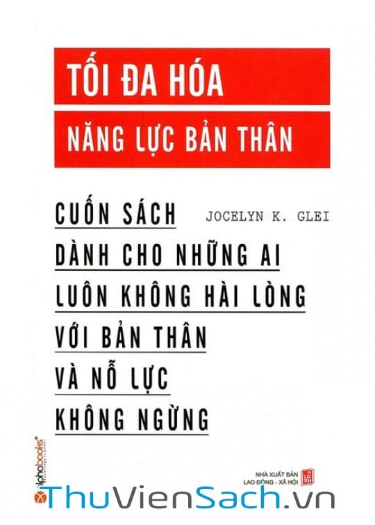 Ảnh bìa sách Tối Đa Hóa Năng Lực Bản Thân