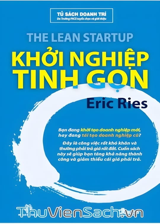 Ảnh bìa sách Khởi Nghiệp Tinh Gọn