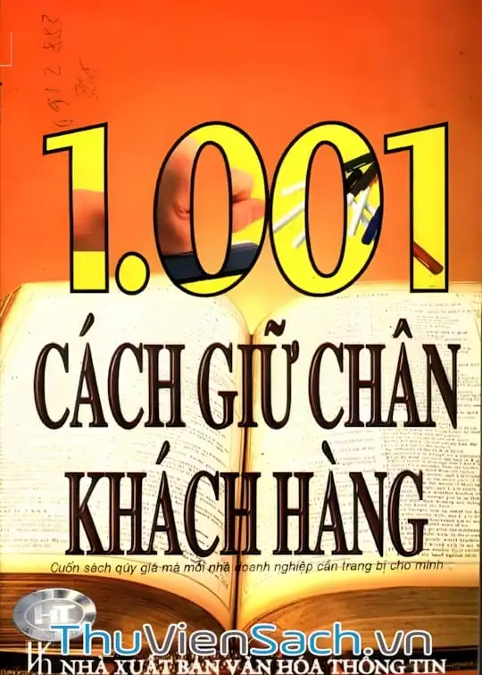 Ảnh bìa sách 1001 Cách Giữ Chân Khách Hàng
