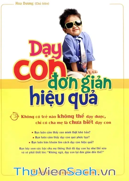 Ảnh bìa sách Dạy Con Đơn Giản Hiệu Quả