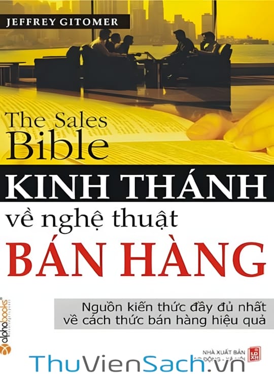 Ảnh bìa sách Kinh Thánh Về Nghệ Thuật Bán Hàng