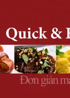 Ảnh Hướng Dẫn Nấu Ăn Quick & Easy - Đơn Giản Mà Ngon