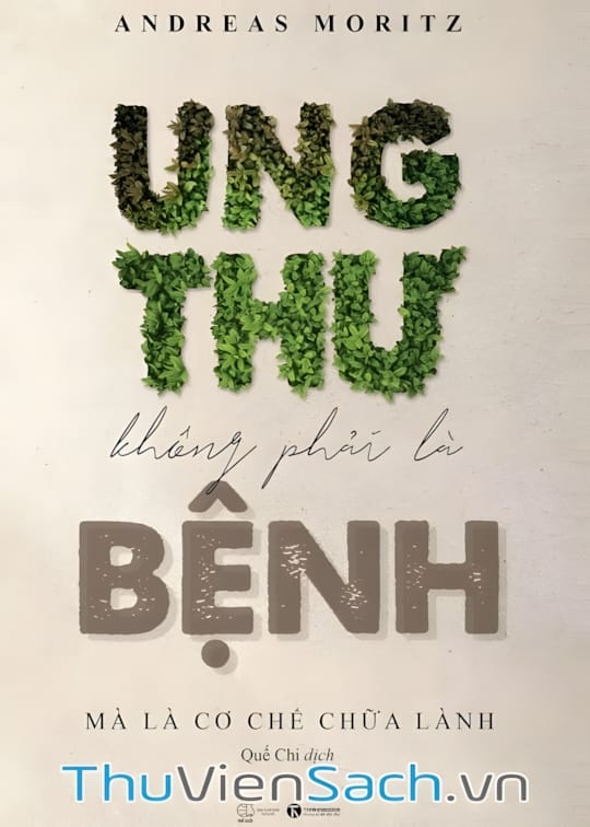 Ảnh bìa sách Ung Thư Không Phải Là Bệnh