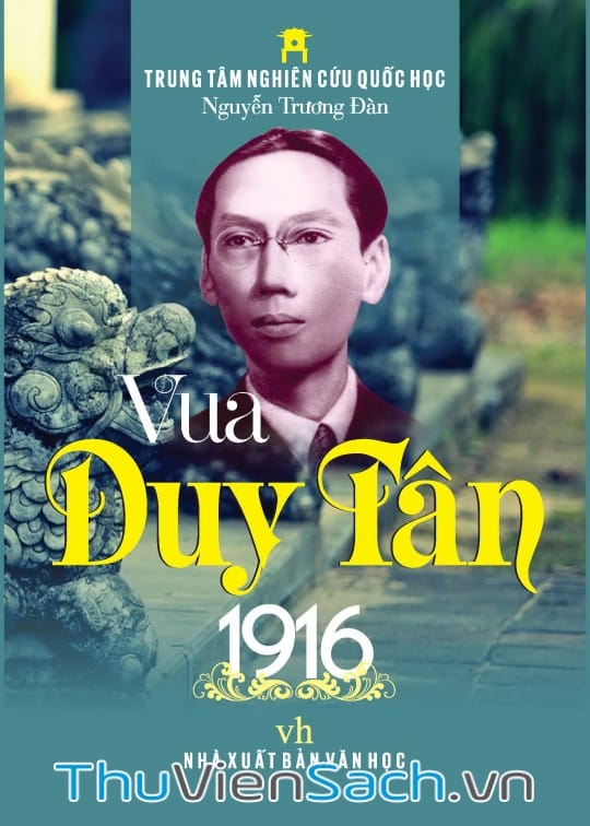 Ảnh bìa sách Vua Duy Tân 1916