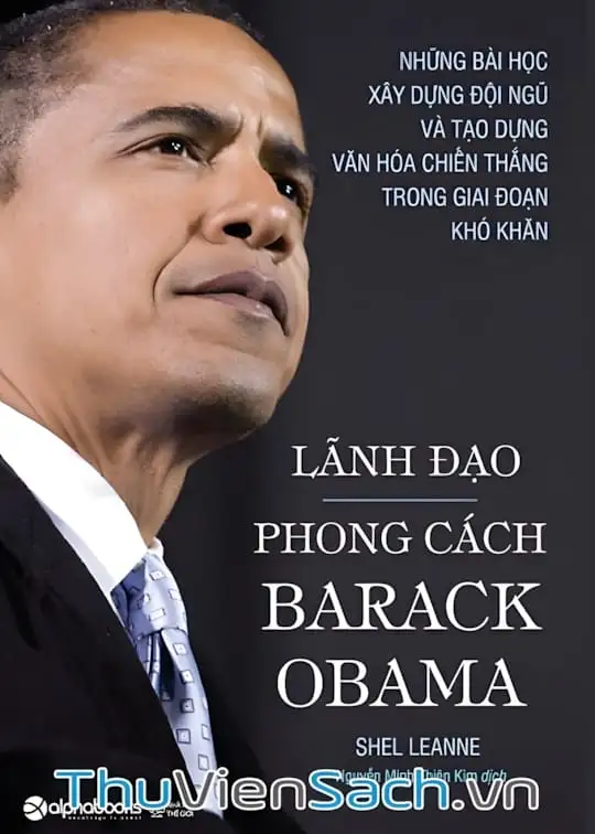 Ảnh bìa sách Lãnh Đạo Phong Cách Barack Obama