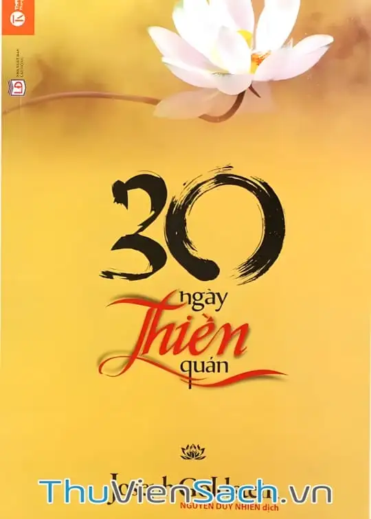 Ảnh bìa sách 30 Ngày Thiền Quán