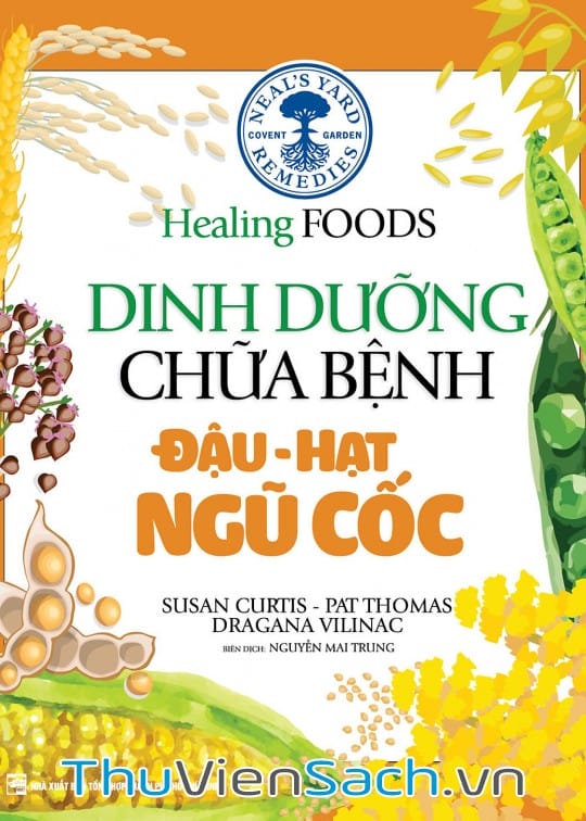 Ảnh bìa sách Dinh Dưỡng Chữa Bệnh - Đậu, Hạt, Ngũ Cốc