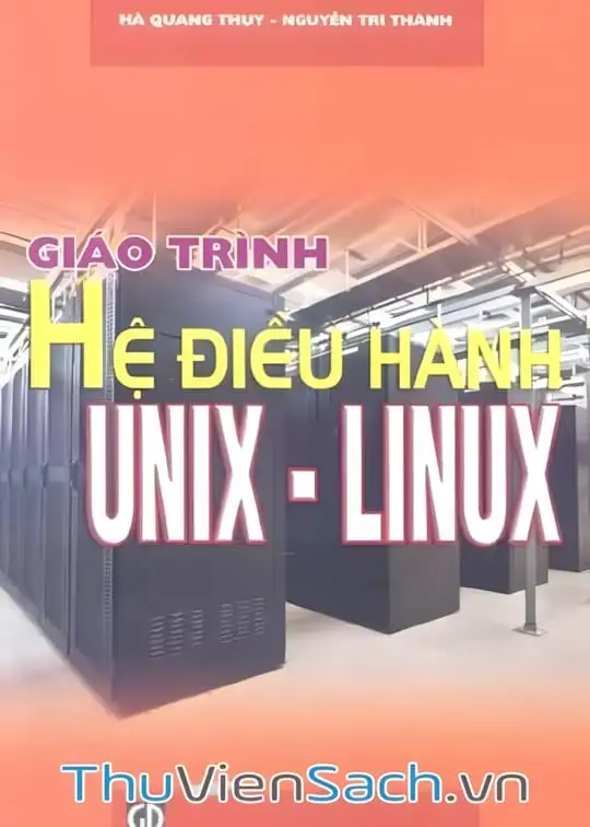 Ảnh bìa sách Giáo Trình Hệ Điều Hành Unix - Linux