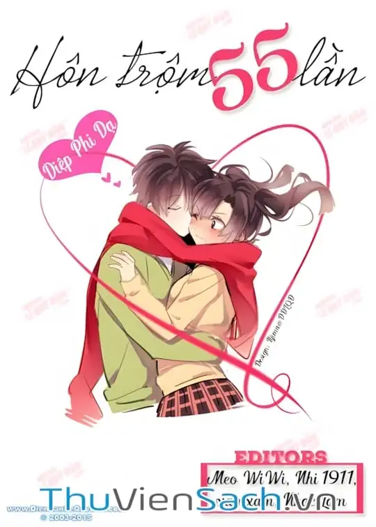 Ảnh bìa sách Hôn Trộm 55 Lần