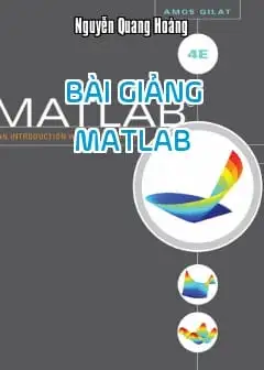 Ảnh Bài Giảng Matlab