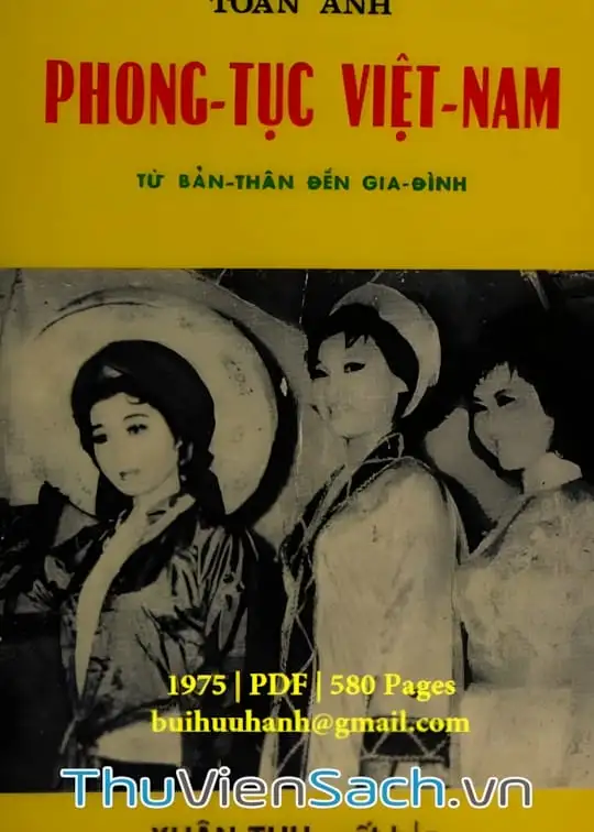 Ảnh bìa sách Phong Tục Việt Nam