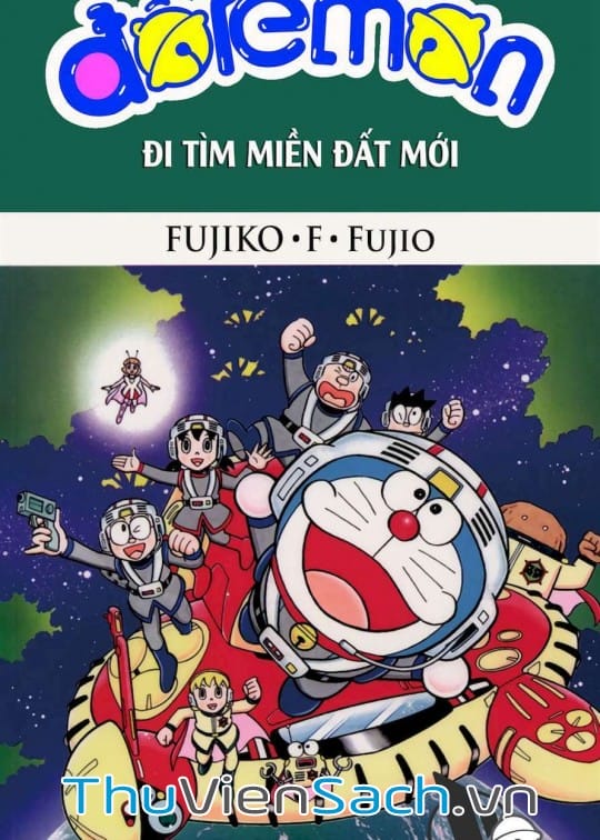 Ảnh bìa sách Doraemon: Đi Tìm Miền Đất Mới