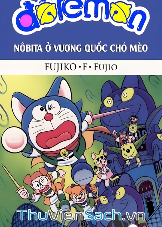 Ảnh bìa sách Doraemon: Nôbita Ở Vương Quốc Chó Mèo