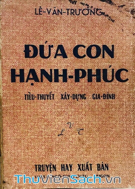 Ảnh bìa sách Đứa Con Hạnh Phúc