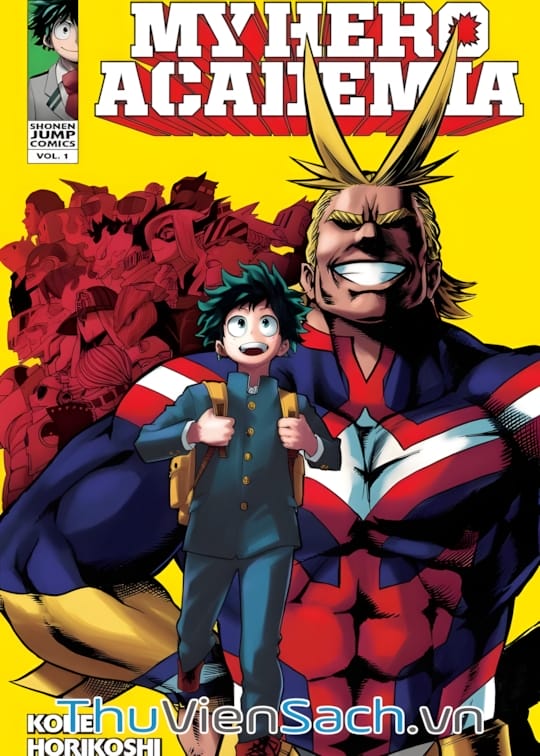 Ảnh bìa sách Học Viện Siêu Anh Hùng - My Hero Academia