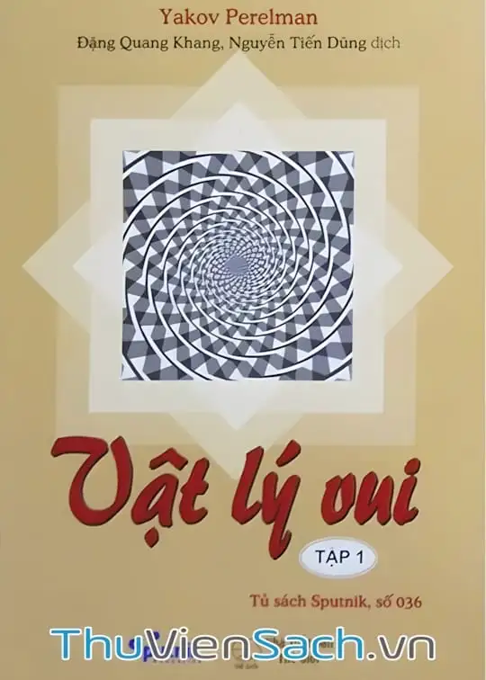 Ảnh bìa sách Vật Lý Vui - Tập 1