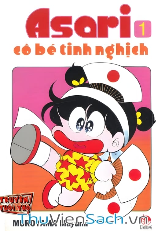 Ảnh bìa sách Asari Cô Bé Tinh Nghịch