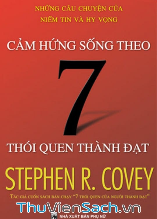 Ảnh bìa sách Cảm Hứng Sống Theo 7 Thói Quen Thành Đạt