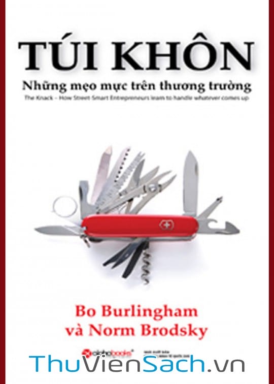 Ảnh bìa sách Túi Khôn - Những Mẹo Mực Trên Thương Trường