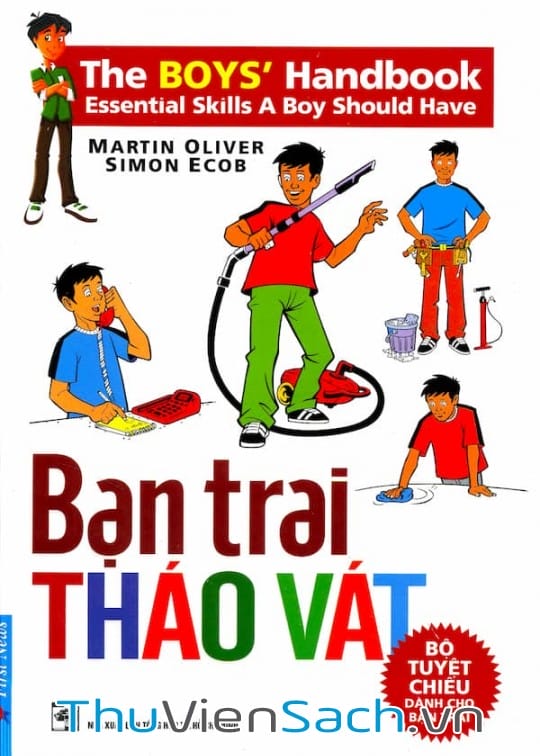Ảnh bìa sách Bạn Trai Tháo Vát - Bộ Tuyệt Chiêu Dành Cho Bạn Trai