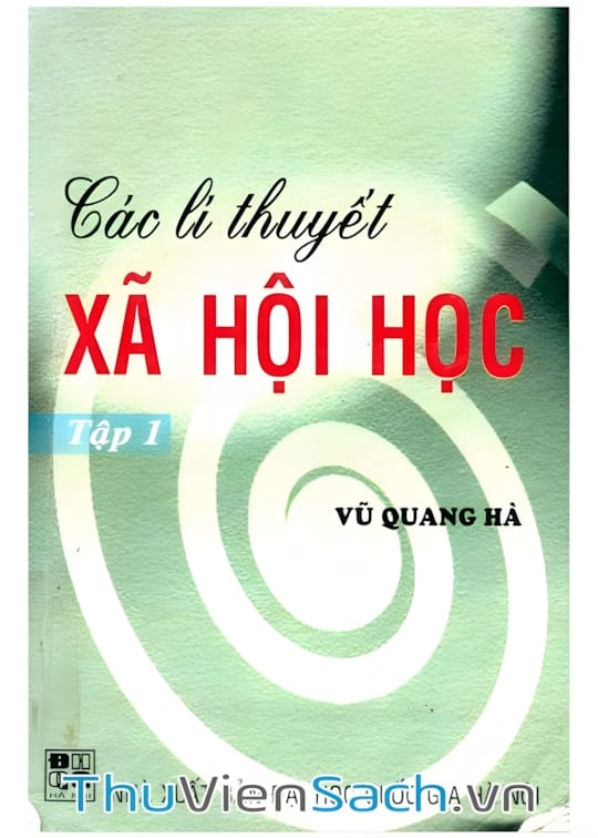 Ảnh bìa sách Các Lý Thuyết Về Xã Hội Học