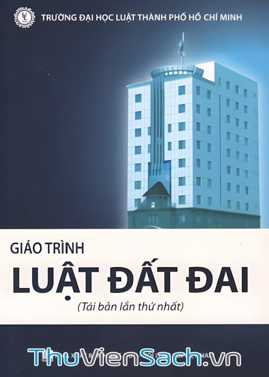 Ảnh bìa sách Giáo Trình Luật Đất Đai