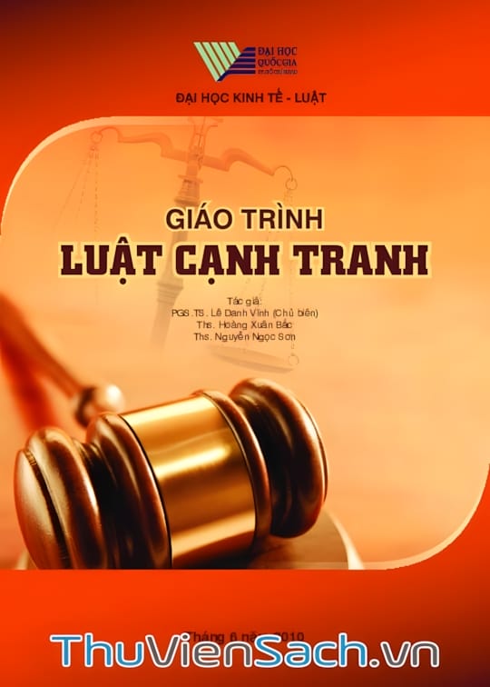 Ảnh bìa sách Giáo Trình Luật Cạnh Tranh