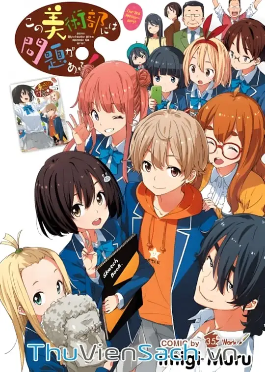 Ảnh bìa sách Rắc Rối Ở Câu Lạc Bộ Mỹ Thuật