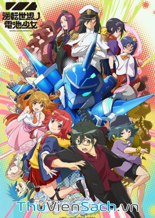 Ảnh bìa sách Rumble Garanndoll - Thiếu Nữ Cấp Nguồn Ở Thế Giới Đảo Lộn