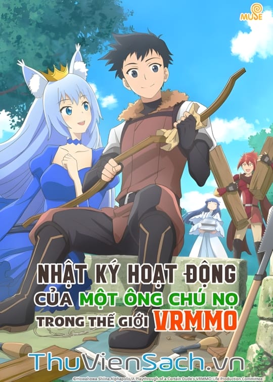 Ảnh bìa sách Nhật Ký Hoạt Động Của Một Ông Chú Nọ Trong Thế Giới Vrmmo