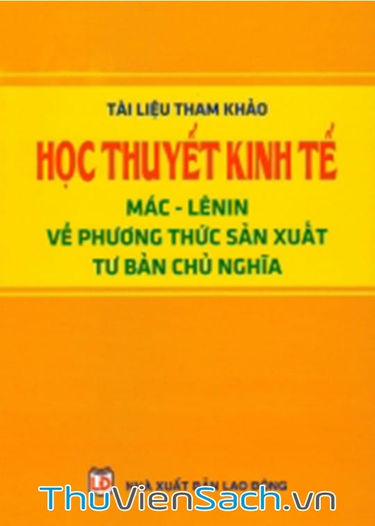 Ảnh bìa sách Học Thuyết Kinh Tế