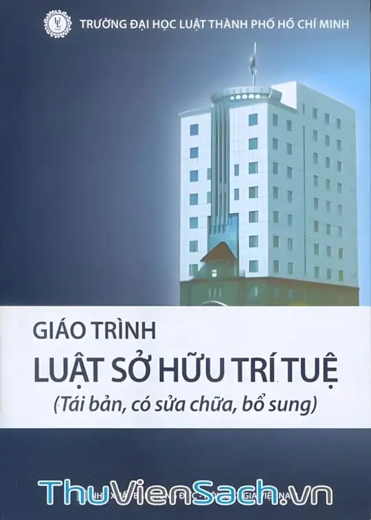 Ảnh bìa sách Giáo Trình Luật Sở Hữu Trí Tuệ
