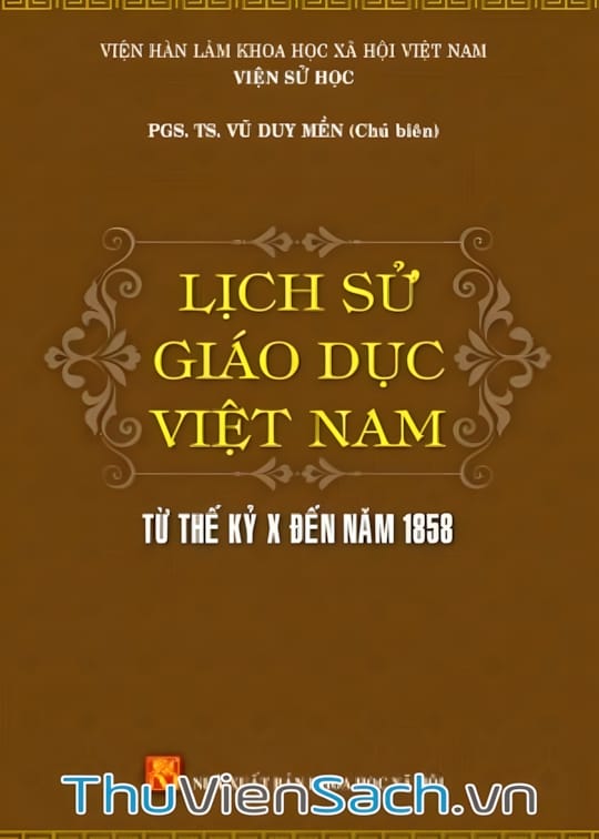 Ảnh bìa sách Lịch Sử Giáo Dục Việt Nam