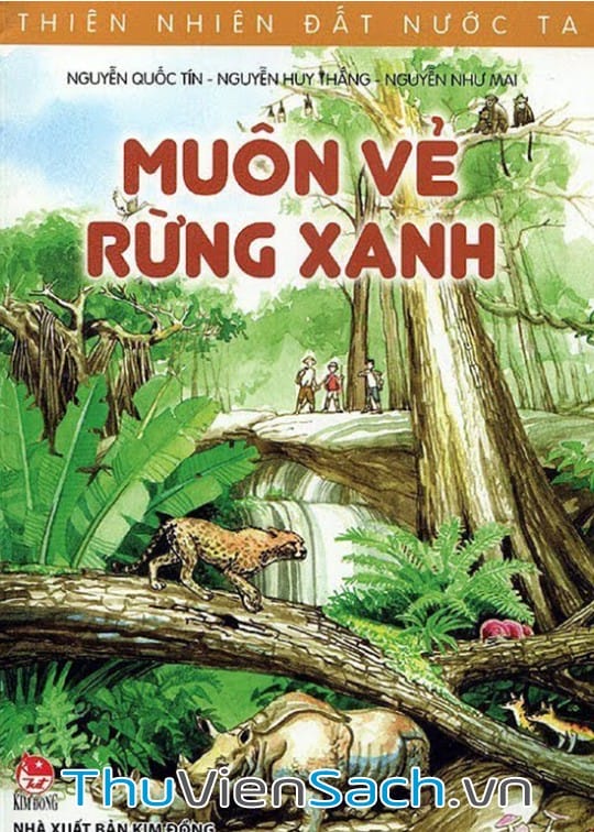 Ảnh bìa sách Muôn Vẻ Rừng Xanh