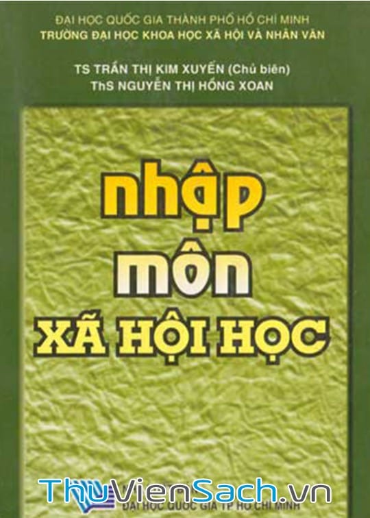 Ảnh bìa sách Nhập Môn Xã Hội Học