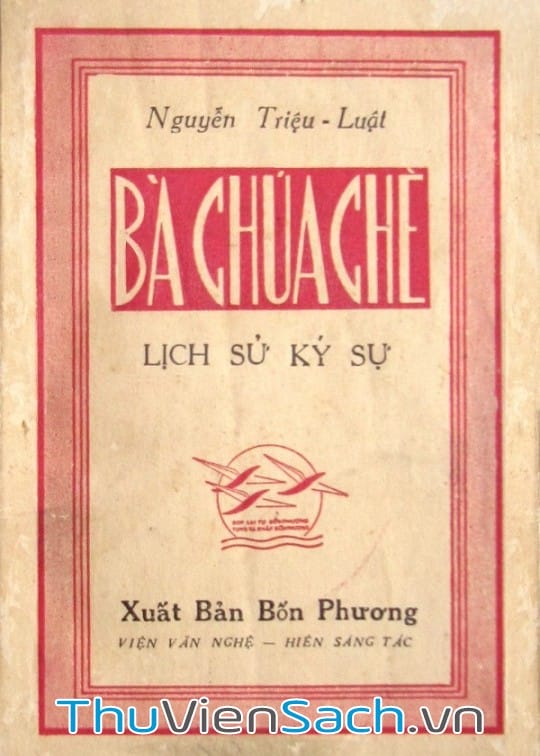 Ảnh bìa sách Bà Chúa Chè