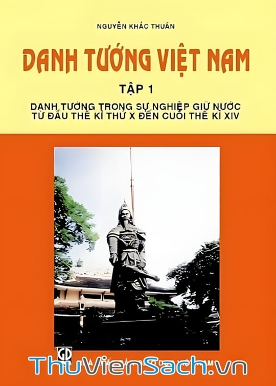 Ảnh bìa sách Danh Tướng Việt Nam