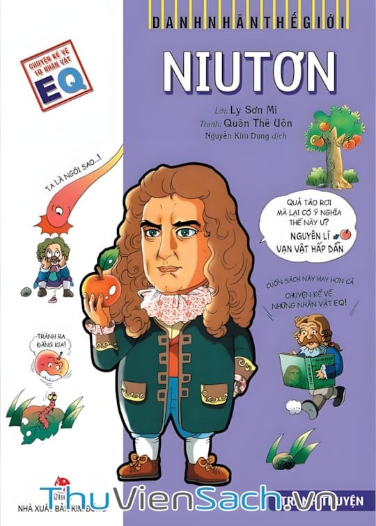 Ảnh bìa sách Danh Nhân Thế Giới - Niuton