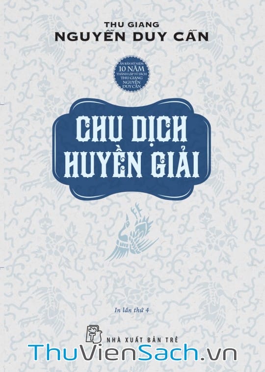 Ảnh bìa sách Chu Dịch Huyển Giải