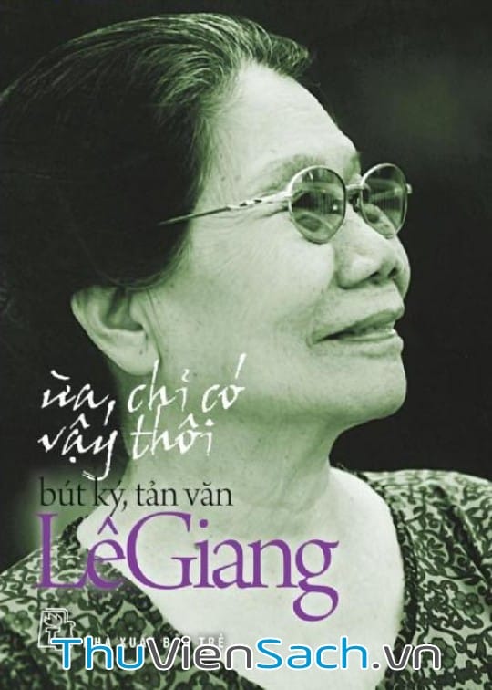 Ảnh bìa sách Ừa Chỉ Có Vậy Thôi