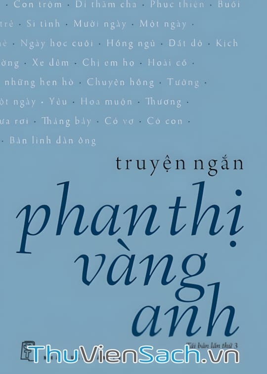 Ảnh bìa sách Truyện Ngắn Phan Thị Vàng Anh