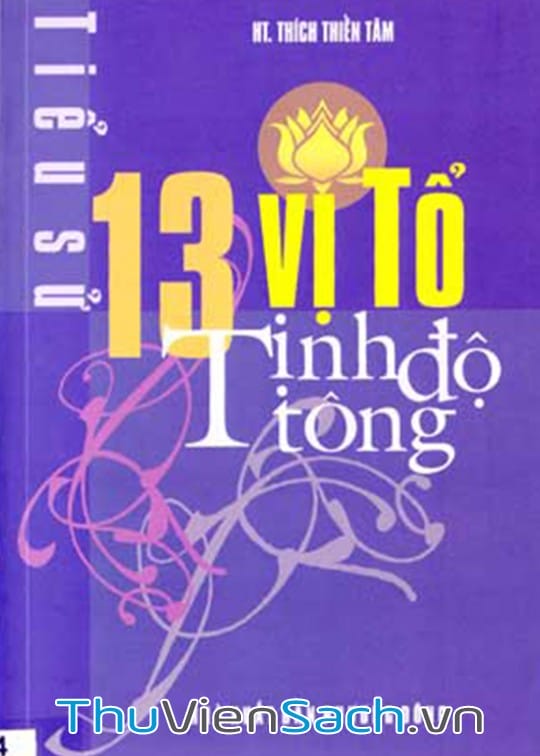 Ảnh bìa sách 13 Vị Tổ Tịnh Độ Tông