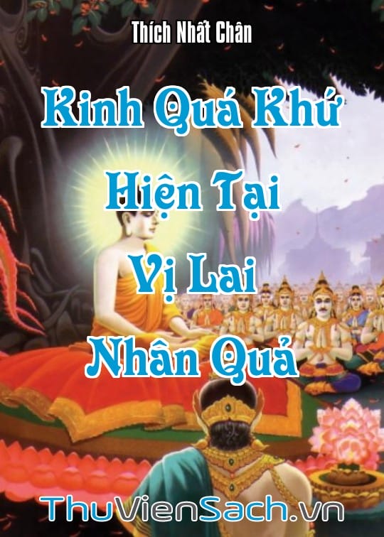 Ảnh bìa sách Kinh Quá Khứ Hiện Tại Vị Lai Nhân Quả
