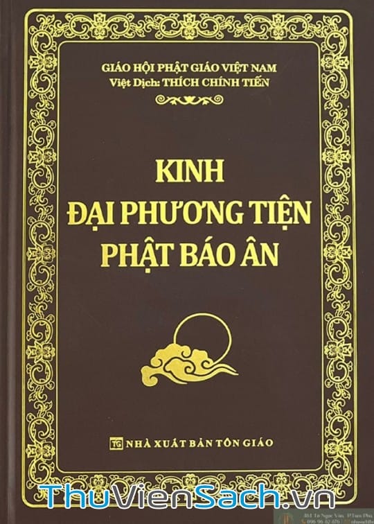Ảnh bìa sách Kinh Đại Phương Tiện Phật Báo Ân